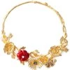 Alexander McQueen cherry blossom necklace