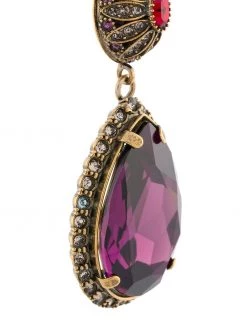 Alexander McQueen crystal drop earrings