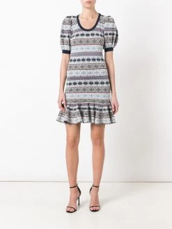 Alexander McQueen jacquard dress