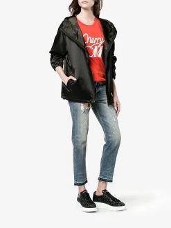 Alexander McQueen Black Glitter Platform Sneakers