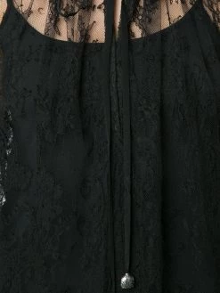 Alexander McQueen sheer lace blouse