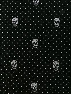 Alexander McQueen skull-print tie