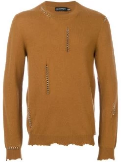 Alexander McQueen piercing sweater