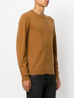 Alexander McQueen piercing sweater