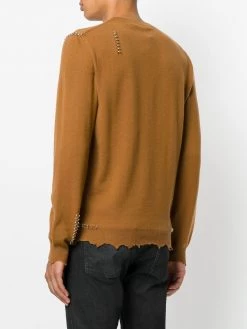Alexander McQueen piercing sweater