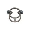 Alexander McQueen skull cuff ring