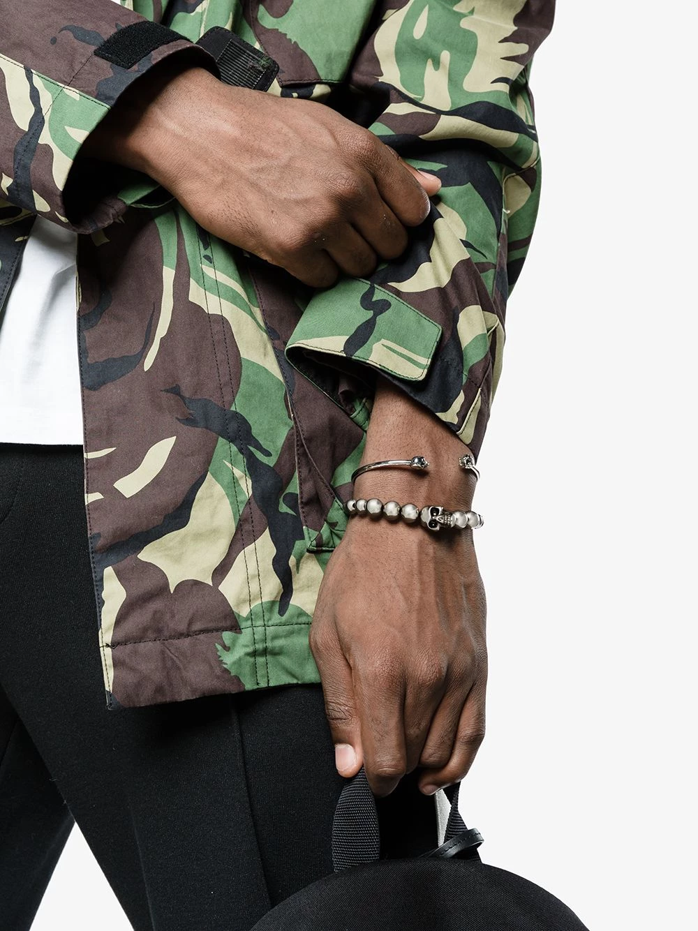 Outlet ๐คฉ Alexander McQueen Double skull bangle โ 2 Alexander McQueen Double skull bangle