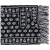 Alexander McQueen skull patterned scarf