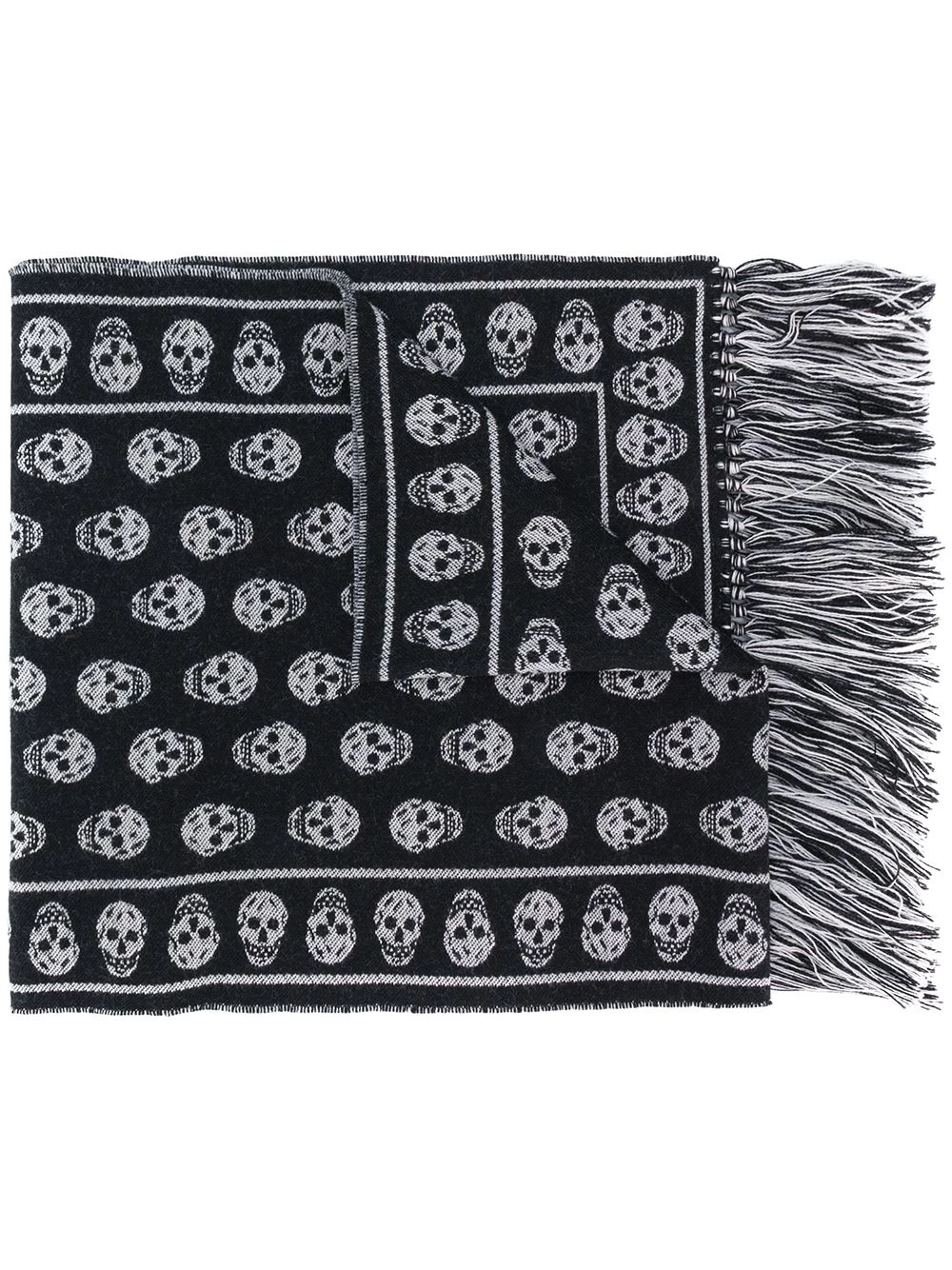 Best deal ๐ Alexander McQueen Skull patterned scarf ๐ 1 Alexander McQueen skull patterned scarf