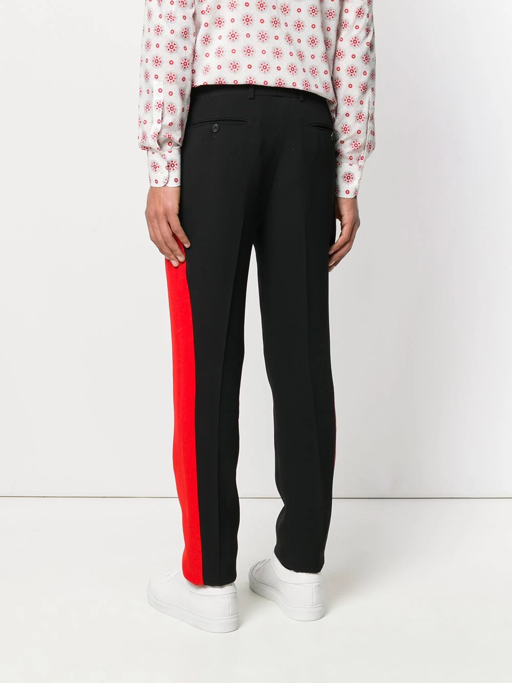 Best Sale 😉 Alexander McQueen Side stripe straight trousers 🔥 4 Alexander McQueen side-stripe straight trousers