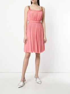 Alexander McQueen gathered short dress