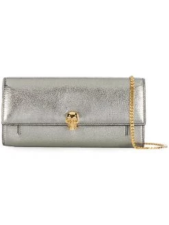 Alexander McQueen skull chain wallet