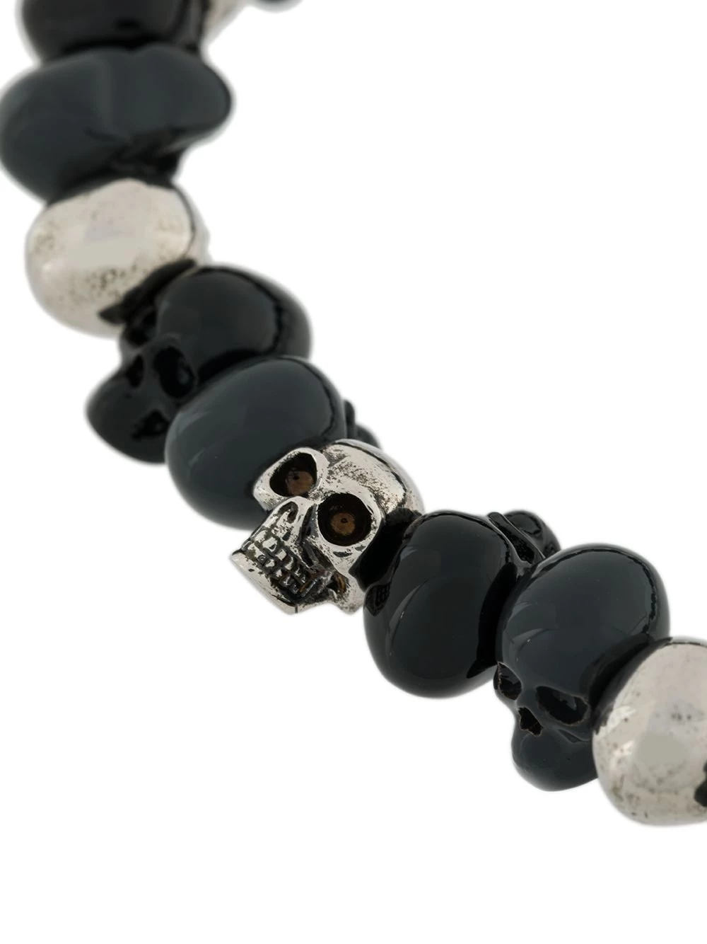 Wholesale 🔥 Alexander McQueen BEADED SKULL BRACELE 😀 3 Alexander McQueen BEADED SKULL BRACELE