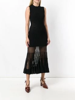 Flash Sale 👏 Alexander McQueen Sheer panel sleeveless 👗 dress 🌟 7 Alexander McQueen sheer panel sleeveless dress