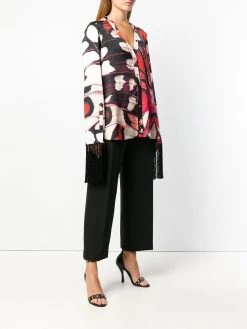 Alexander McQueen butterfly print blouse