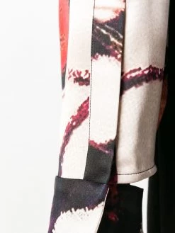 Alexander McQueen butterfly print blouse