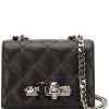 Alexander McQueen embellished quilted crossbody