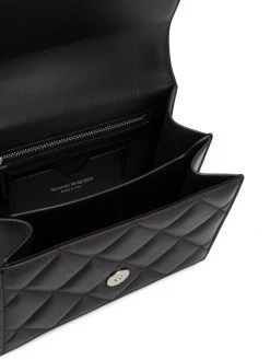 Alexander McQueen embellished quilted crossbody