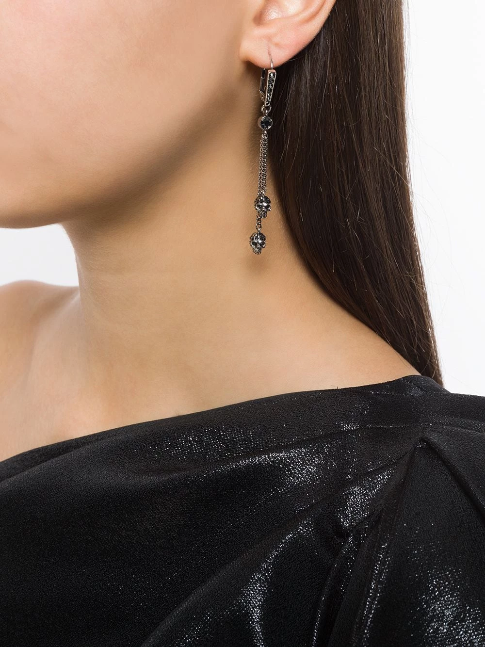 Best Sale βοΈ Alexander McQueen Chain skull earrings π 2 Alexander McQueen chain skull earrings