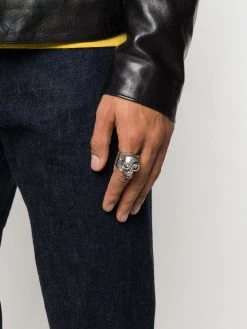 Alexander McQueen divided skull ring