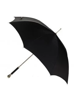 Alexander McQueen black skull umbrella