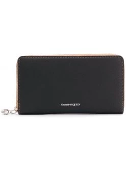 Alexander McQueen all-around zip wallet