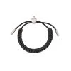 Alexander McQueen woven skull bracelet