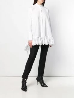 Outlet ❤️ Alexander McQueen Lace detailed 👚 shirt 🛒 7 Alexander McQueen lace-detailed shirt