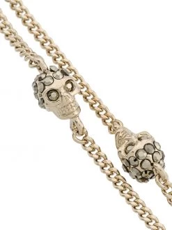 Alexander McQueen skull-embellished bracelet