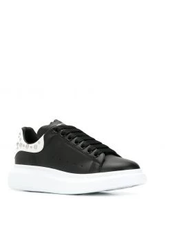 Alexander McQueen crystal studded sneakers
