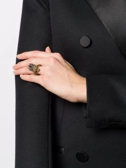 Alexander McQueen Queen Skull ring