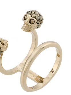 Discount ๐ Alexander McQueen Twin Skull double ring โญ 5 Alexander McQueen Twin Skull double ring