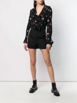 Alexander McQueen stripe detail shorts