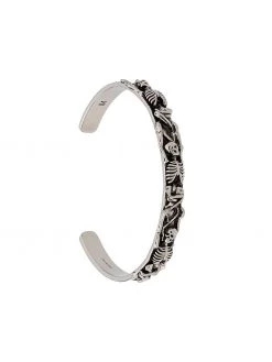 Alexander McQueen Dancing Skeleton cuff