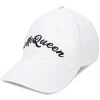 Alexander McQueen logo embroidered baseball hat