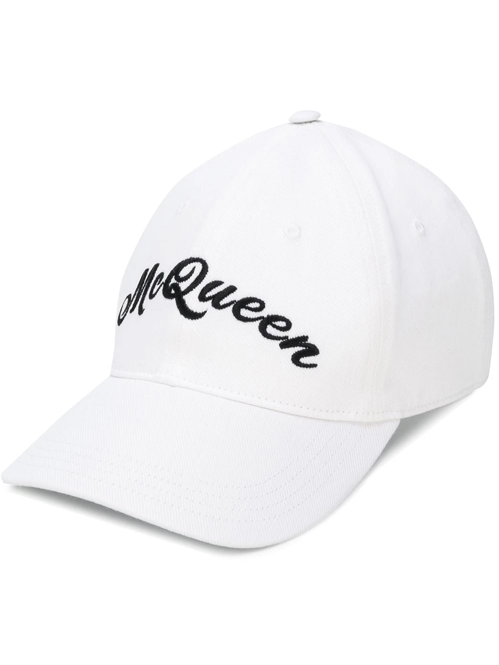 Brand new π Alexander McQueen Logo embroidered βΎ baseball hat β€οΈ 1 Alexander McQueen logo embroidered baseball hat