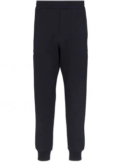 Alexander McQueen Skull logo-embroidered sweatpants