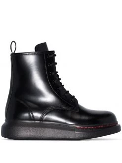 Alexander McQueen platform ankle boots