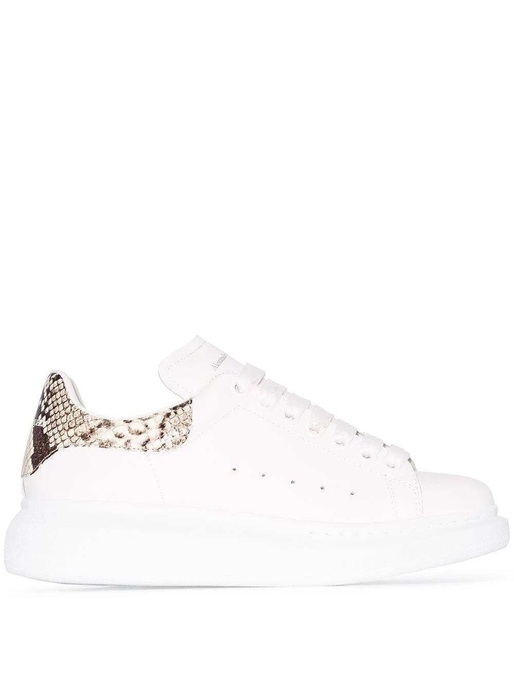 Best Sale ๐ Alexander McQueen Oversized contrast heel counter ๐ sneakers ๐ 1 Alexander McQueen Oversized contrast heel counter sneakers