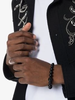 Alexander McQueen skull beaded bracelet