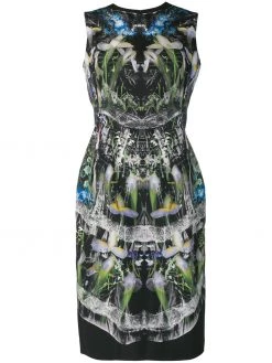Alexander McQueen hologram print dress