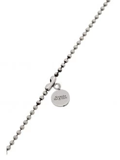 Alexander McQueen identity tag necklace