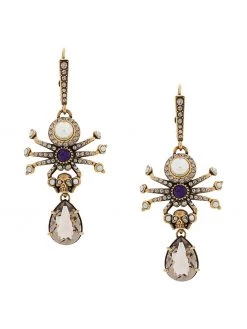 Alexander McQueen spider earrings