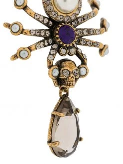 Alexander McQueen spider earrings