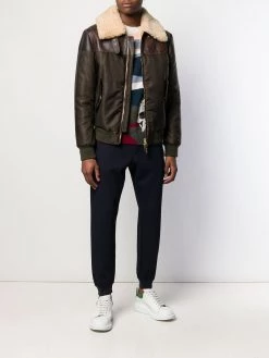 Alexander McQueen skull patch track pants