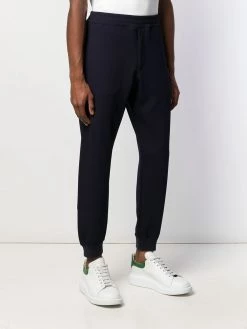Alexander McQueen skull patch track pants