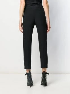 Alexander McQueen cropped leg cigarette trousers