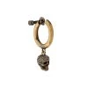 Alexander McQueen skull charm earring
