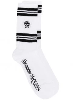 Alexander McQueen skull knitted socks