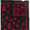 Alexander McQueen skull scarf